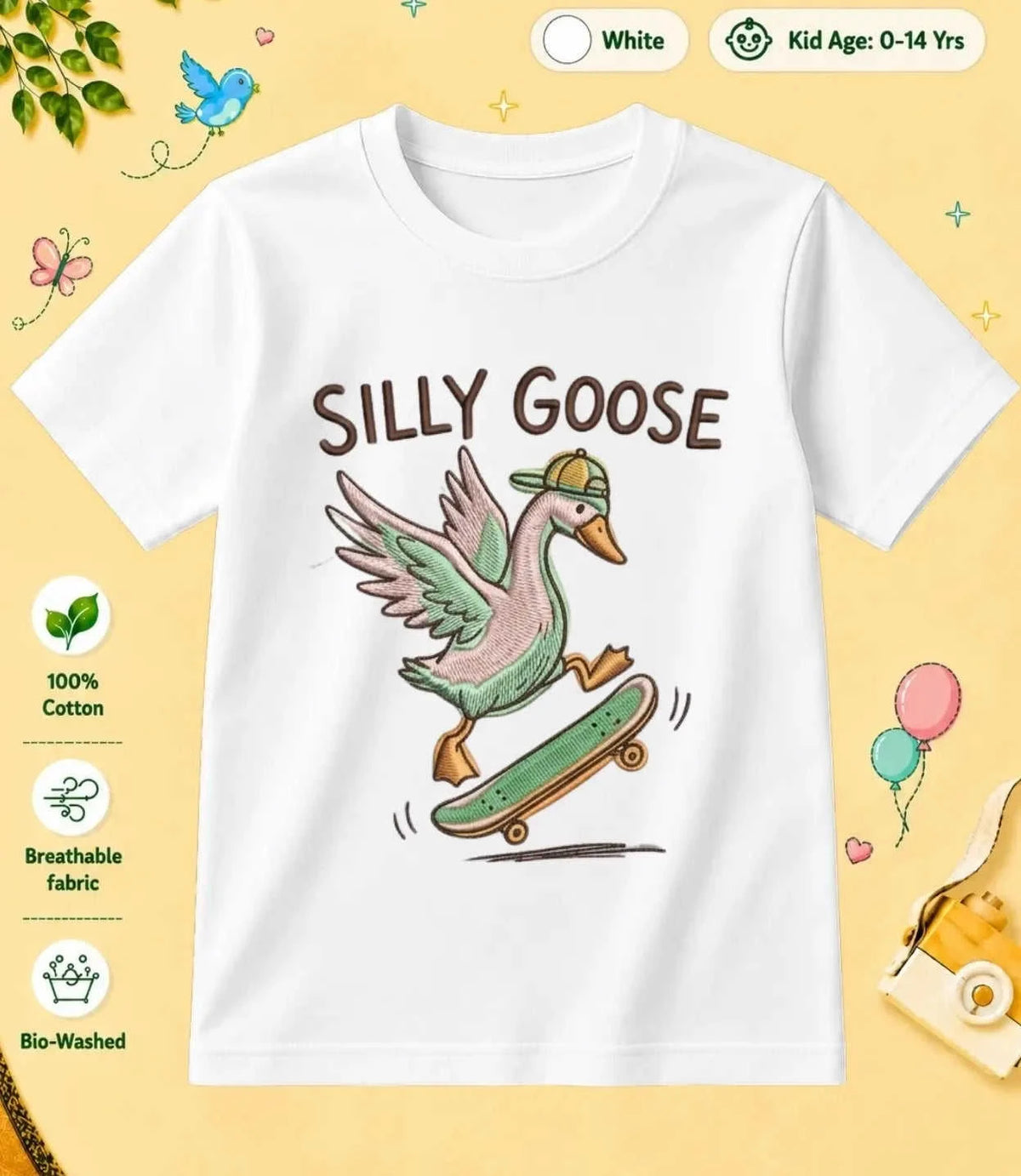 22 November Special Day Kid Cotton Tee Swiftsoul