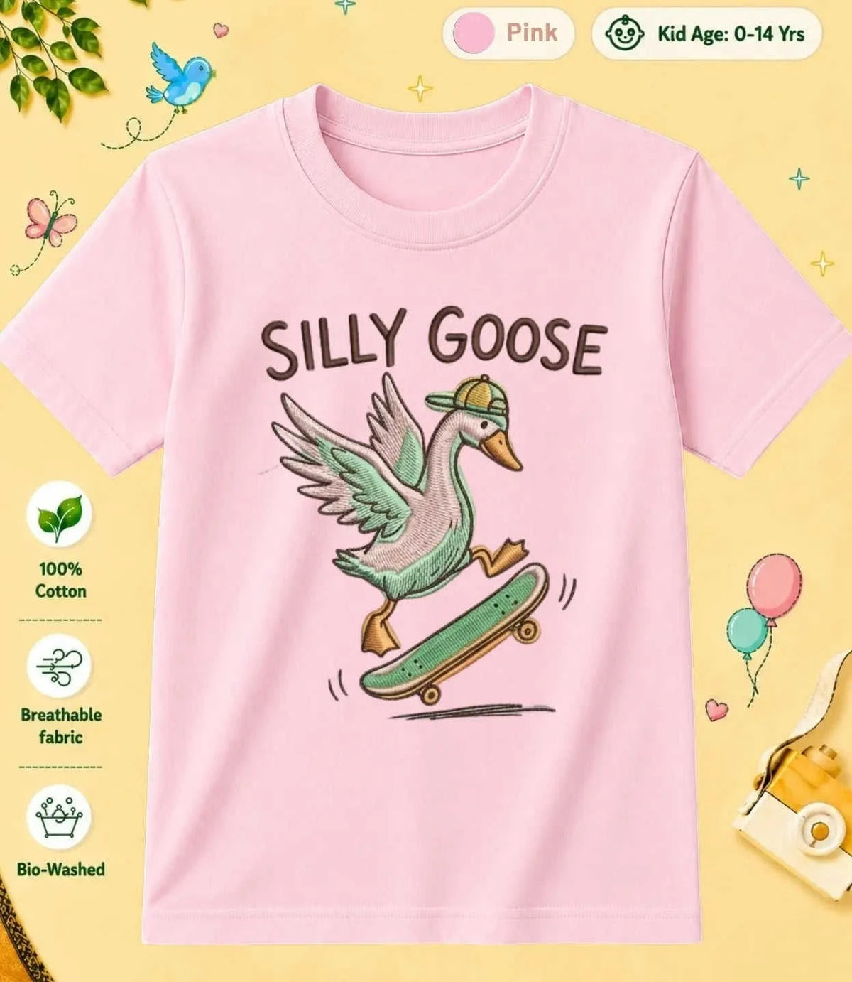 22 November Special Day Kid Cotton Tee Swiftsoul