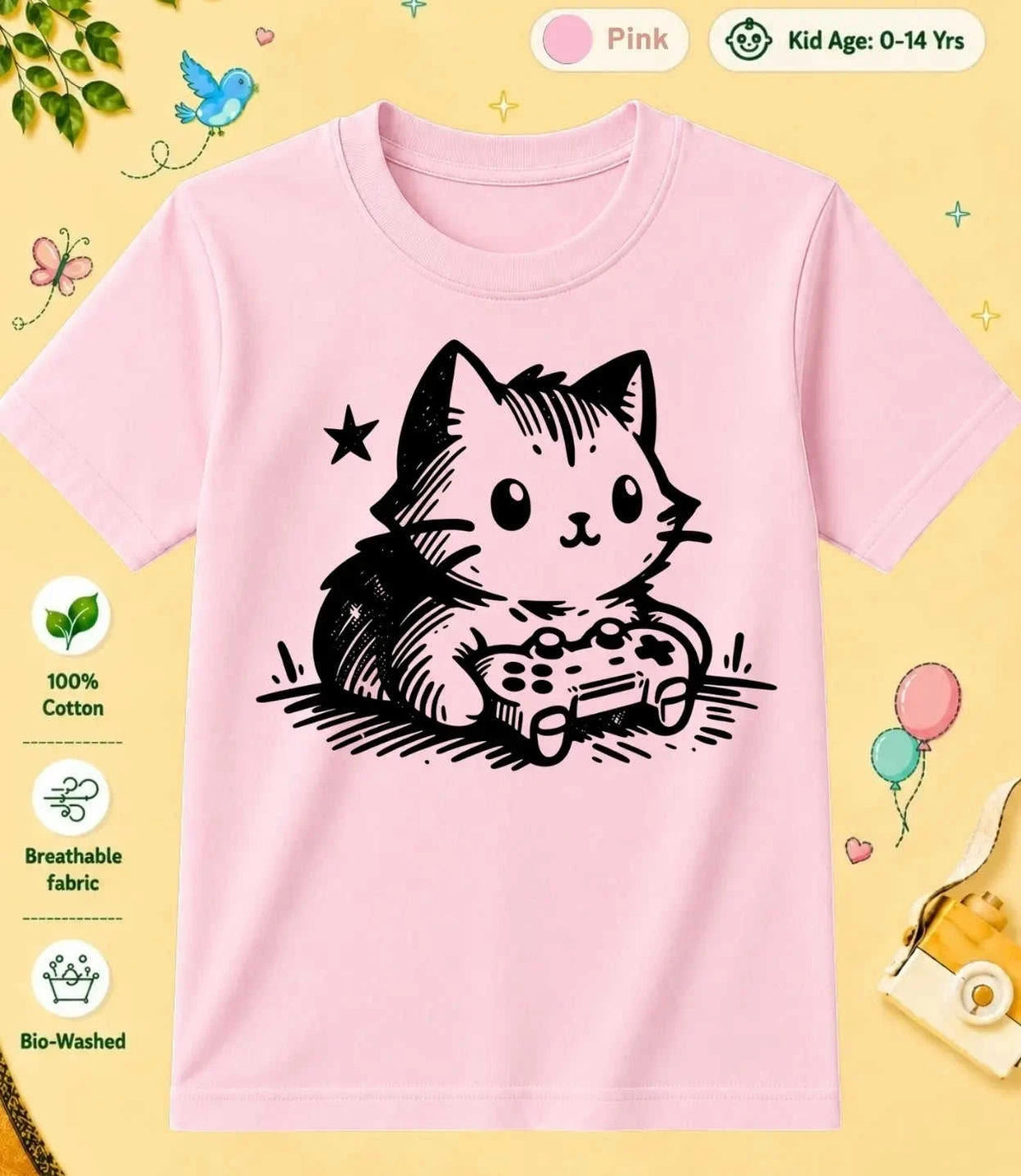 22 October Special Day Kid Cotton Tee Swiftsoul