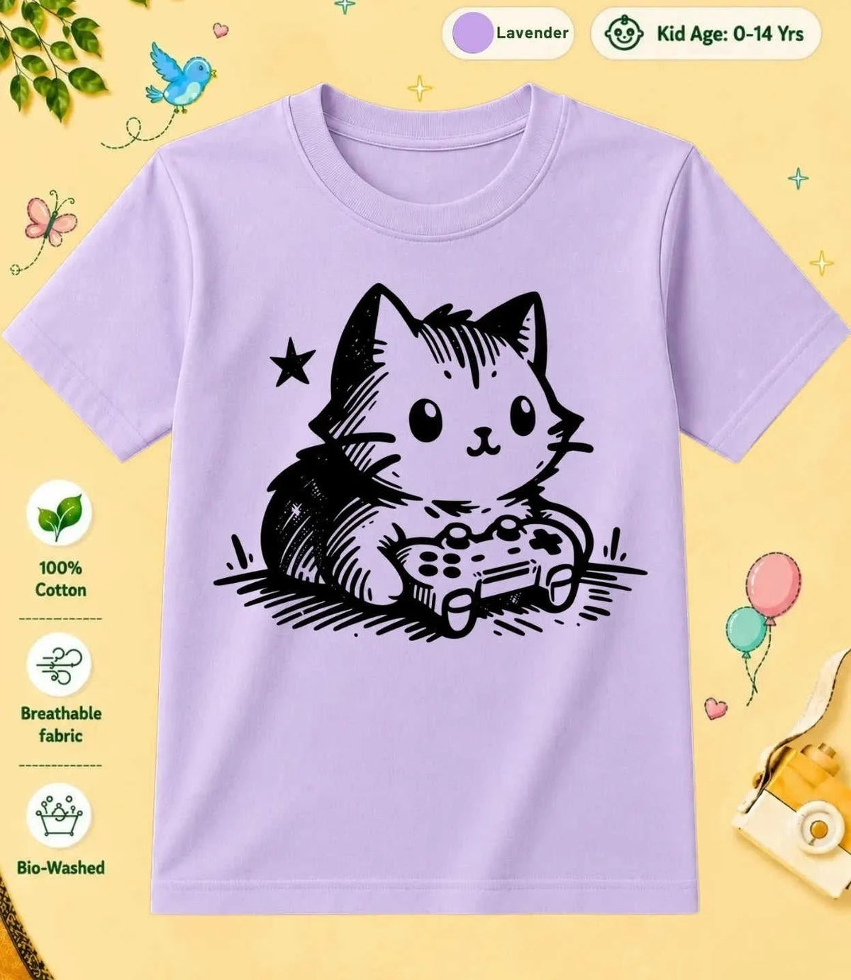 22 October Special Day Kid Cotton Tee Swiftsoul