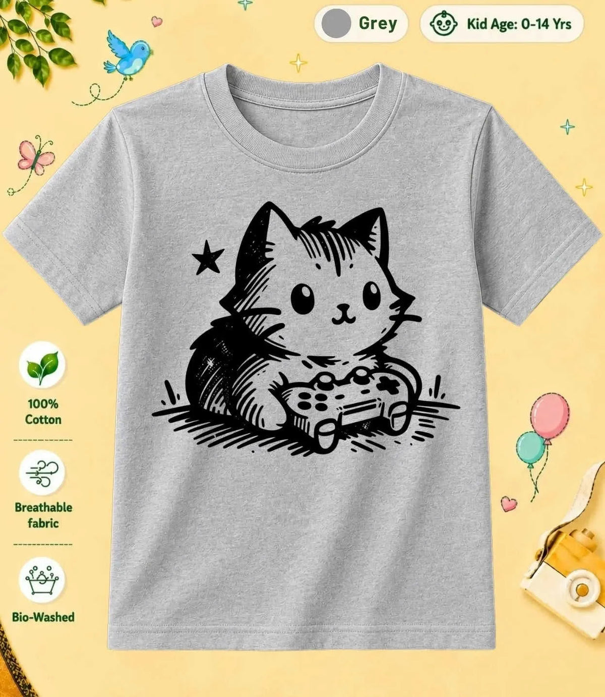 22 October Special Day Kid Cotton Tee Swiftsoul