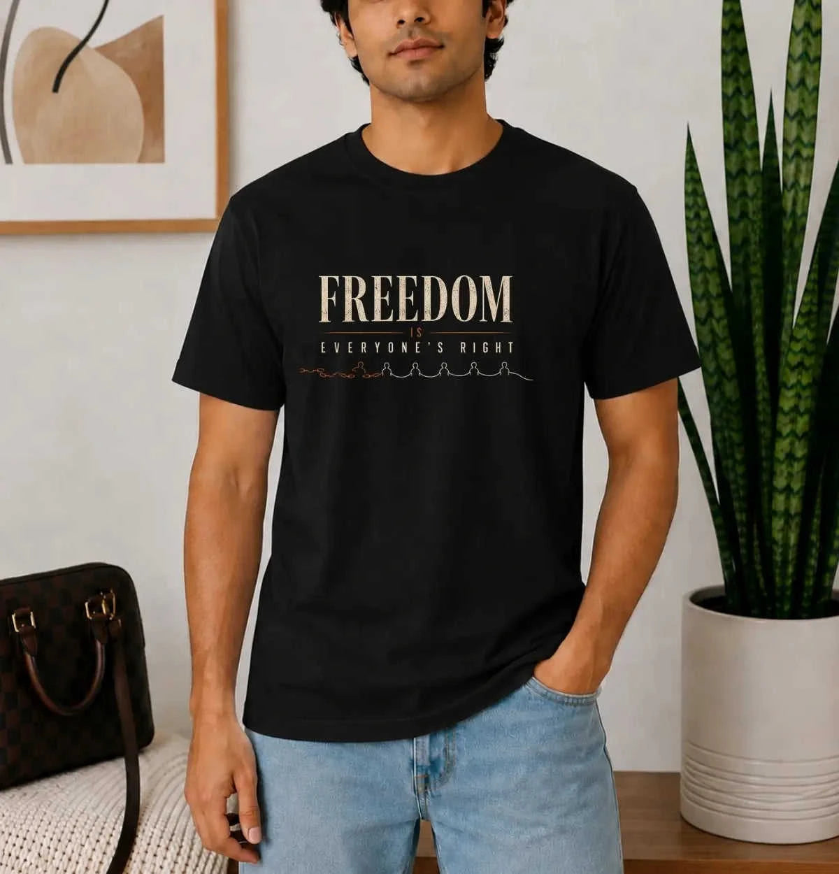 23 August Theme Cotton Tee Swiftsoul