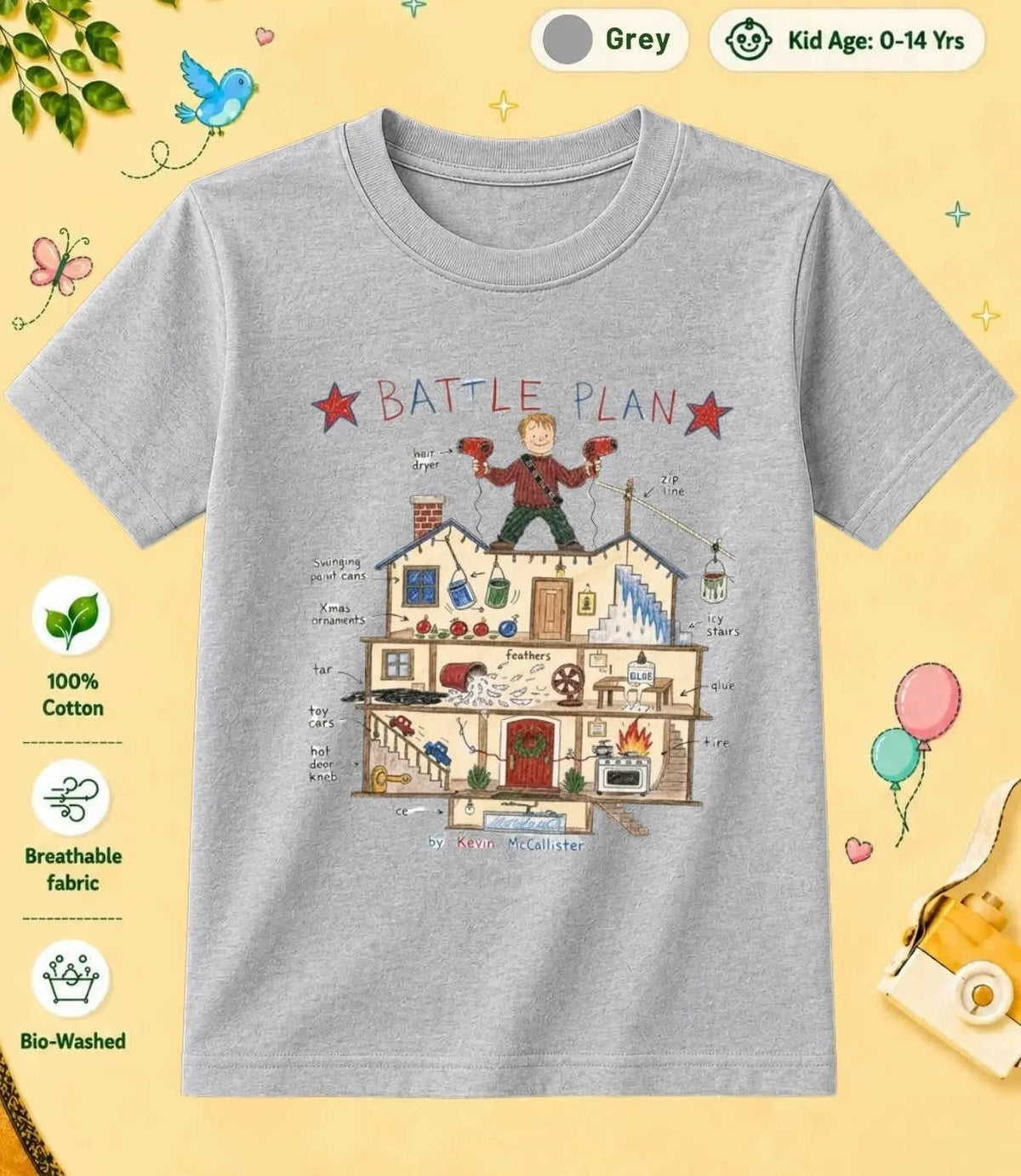 23 December Special Day Kid Cotton Tee Swiftsoul