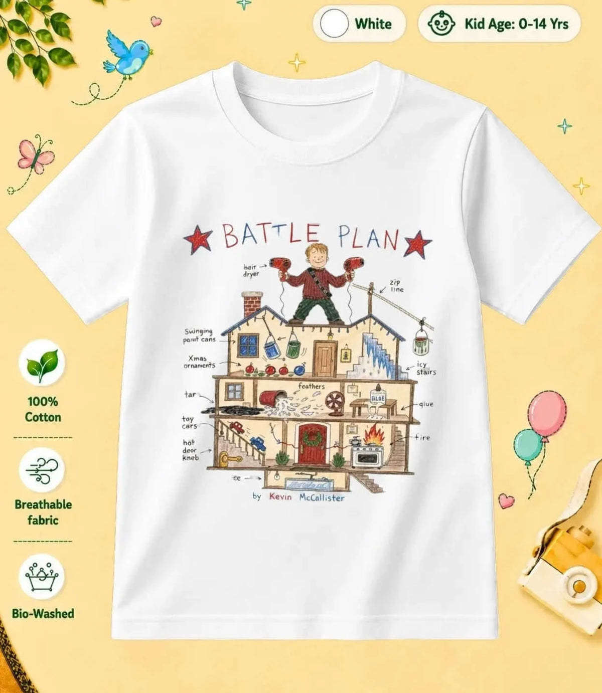 23 December Special Day Kid Cotton Tee Swiftsoul