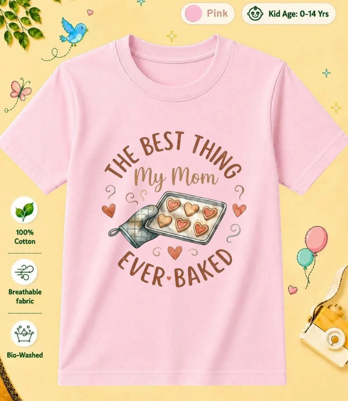 23 December Special Day Kid Cotton Tee Swiftsoul