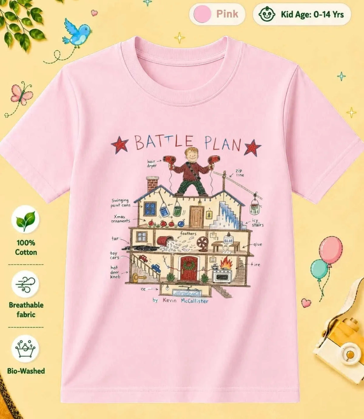 23 December Special Day Kid Cotton Tee Swiftsoul