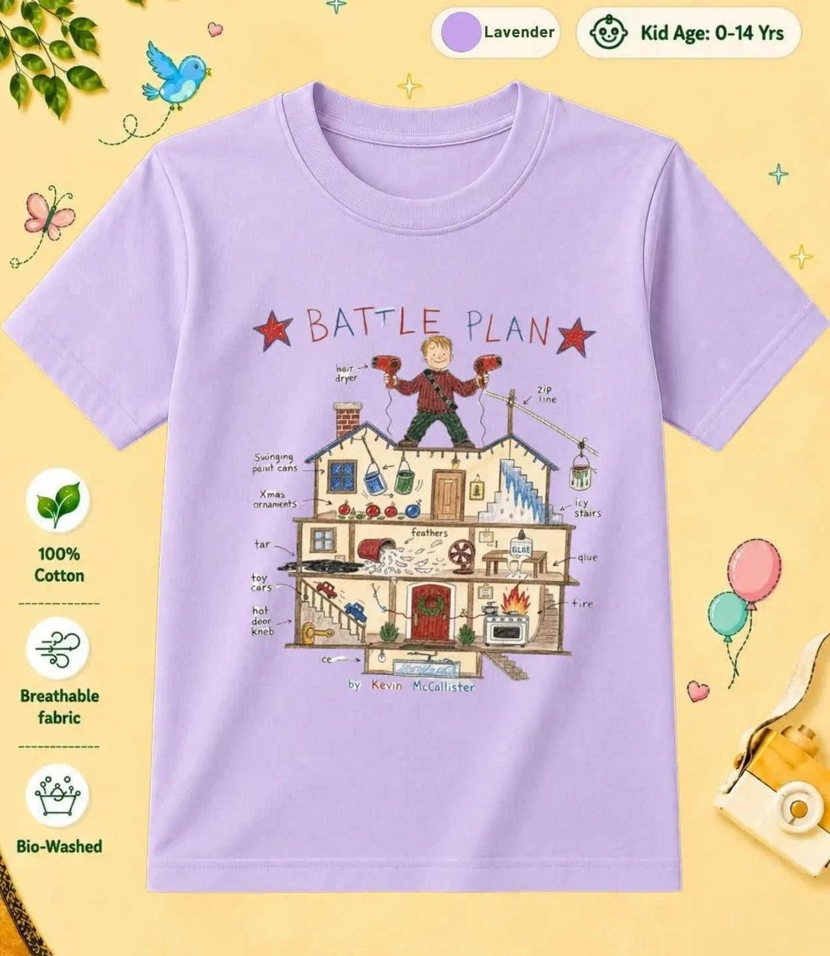 23 December Special Day Kid Cotton Tee Swiftsoul