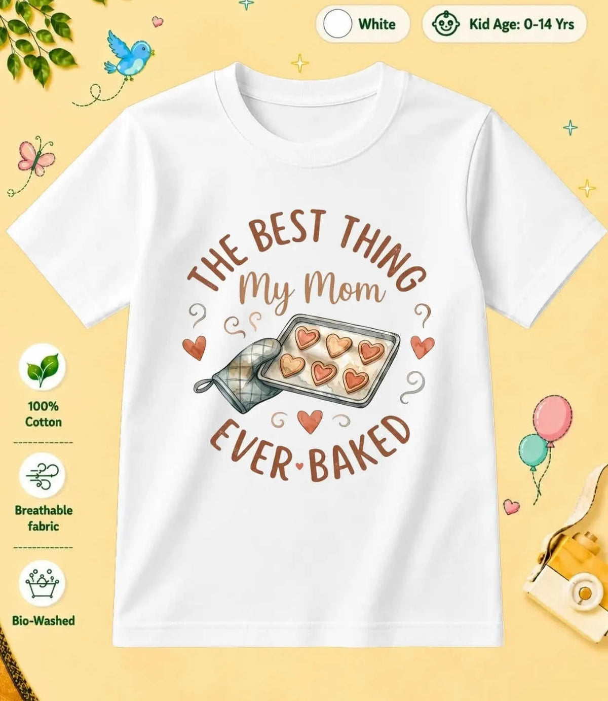 23 December Special Day Kid Cotton Tee Swiftsoul