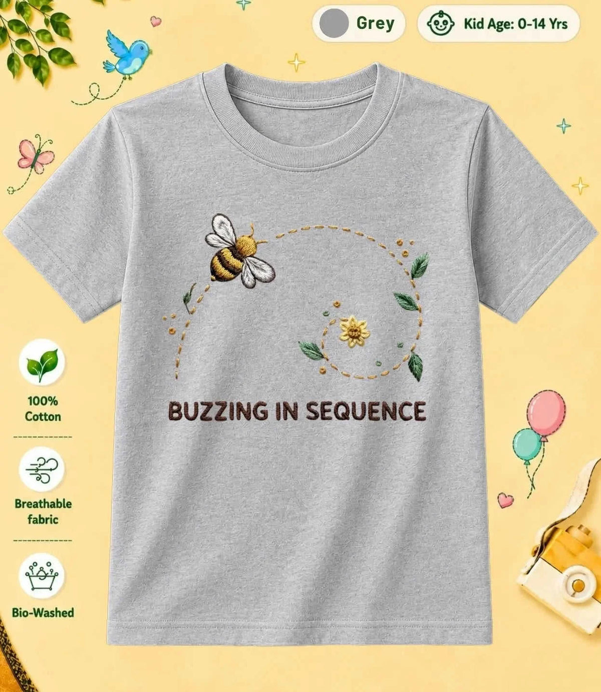 23 November Special Day Kid Cotton Tee Swiftsoul