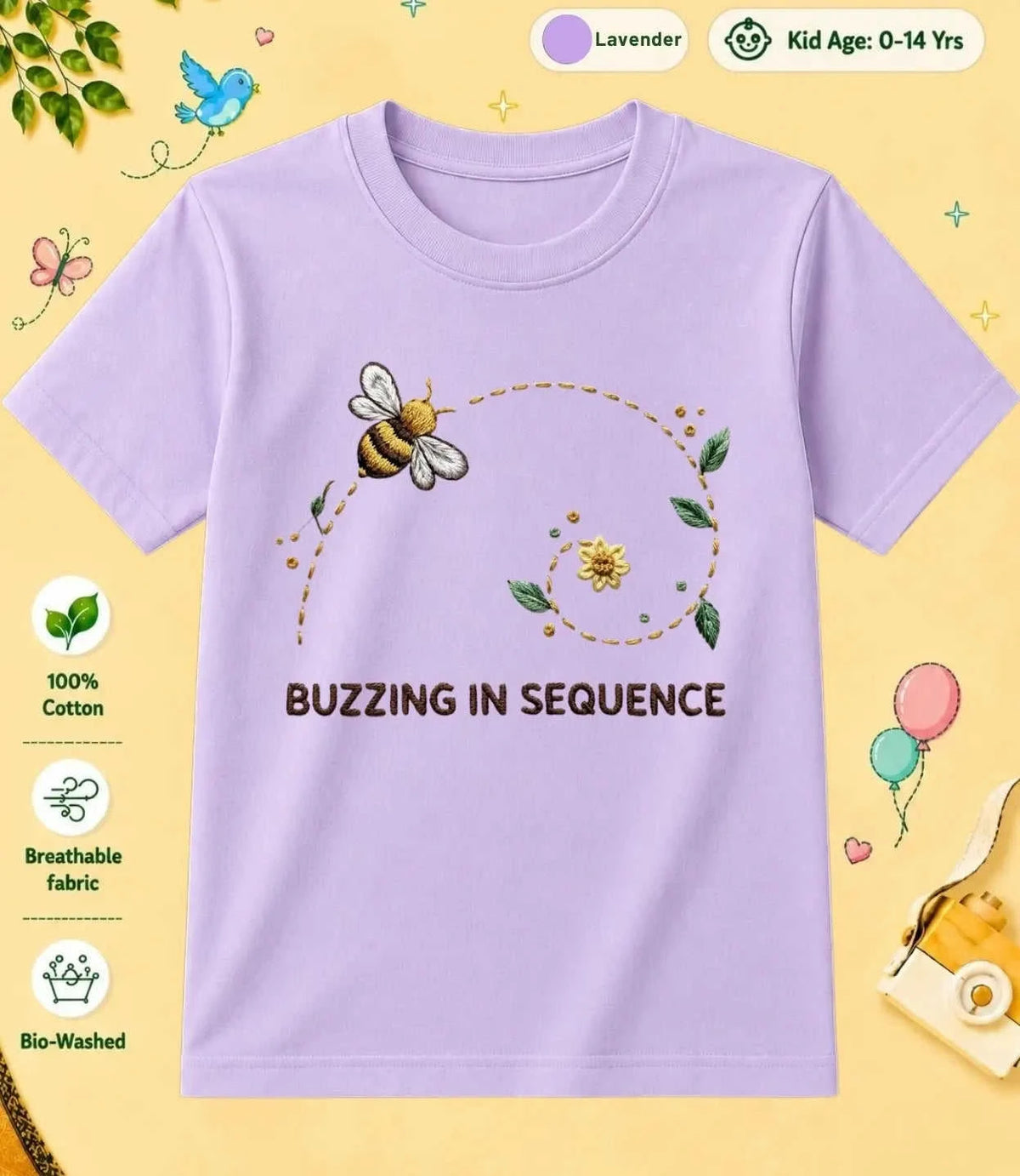 23 November Special Day Kid Cotton Tee Swiftsoul