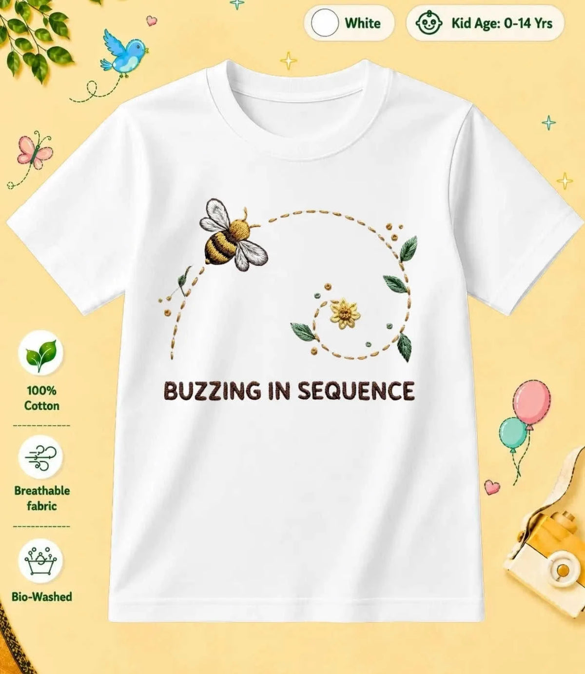 23 November Special Day Kid Cotton Tee Swiftsoul
