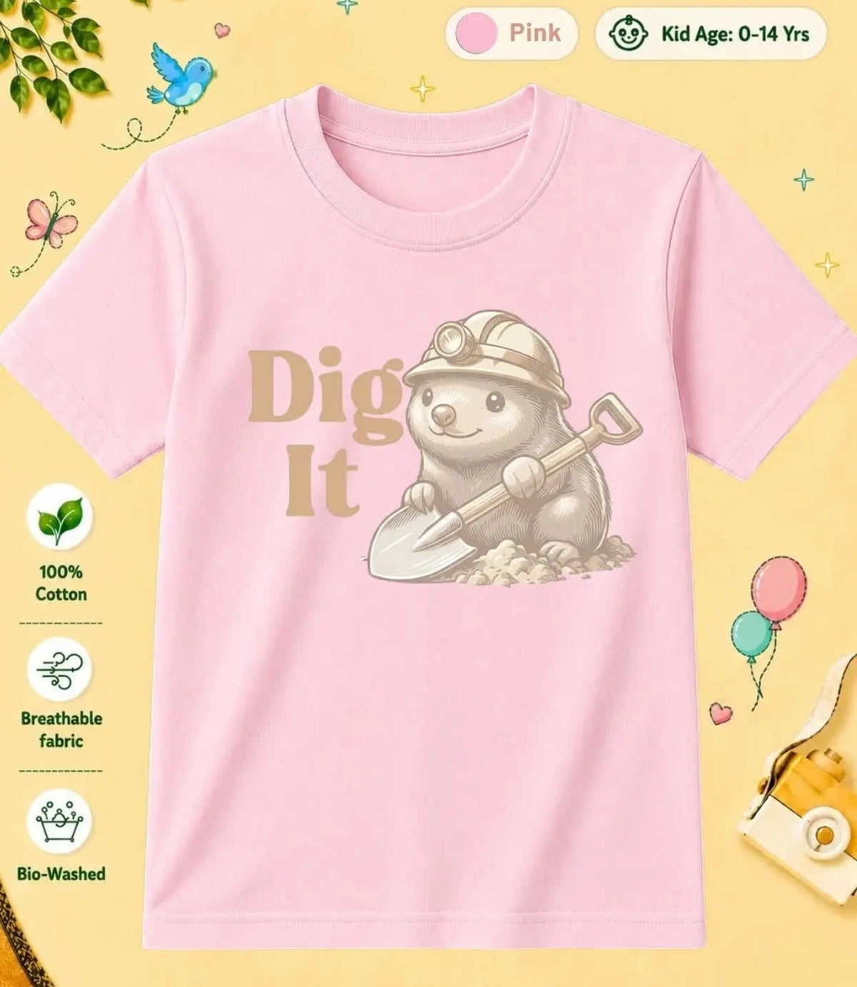 23 October Special Day Kid Cotton Tee Swiftsoul