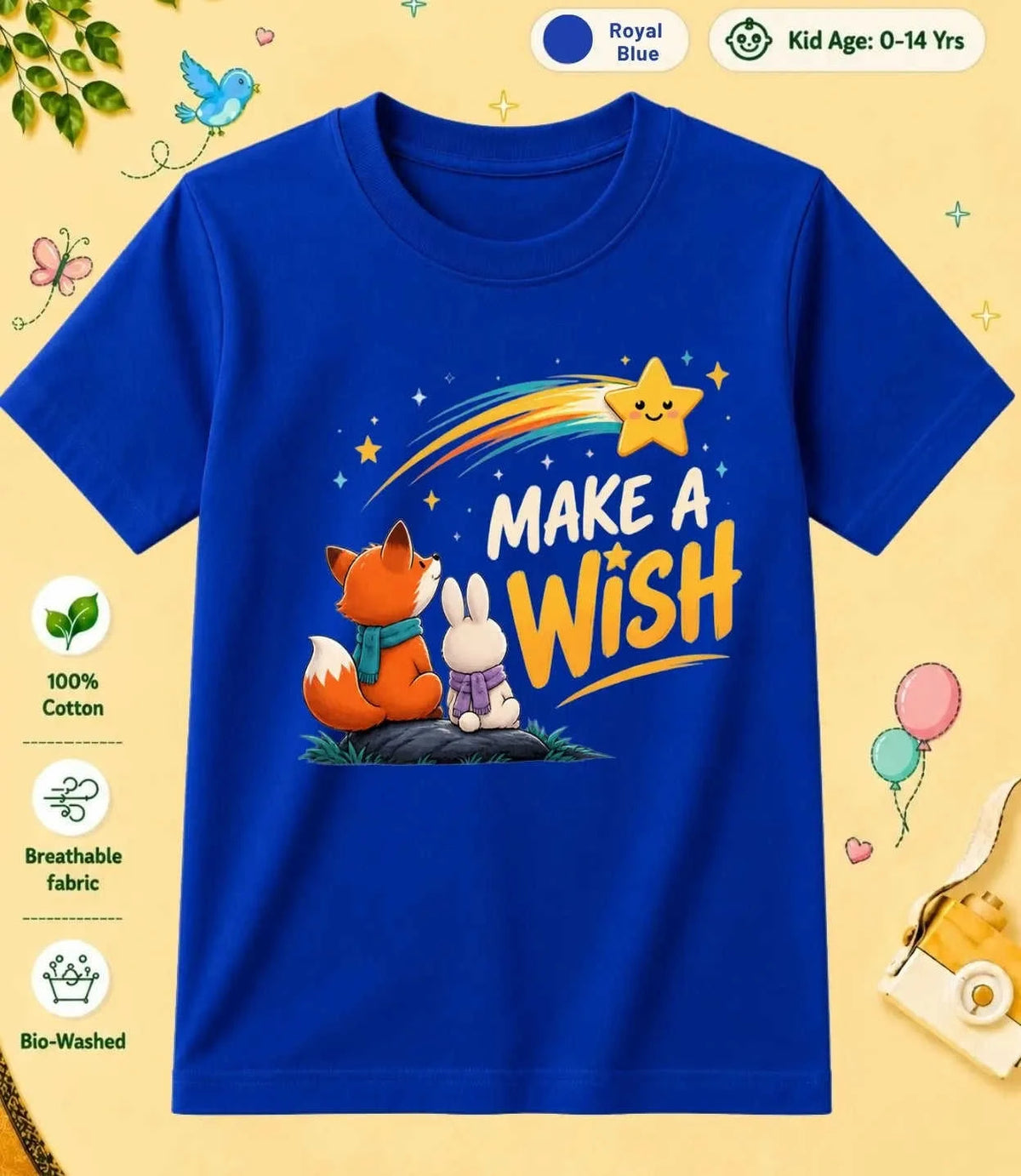 24 August Special Day Kid Cotton Tee Swiftsoul