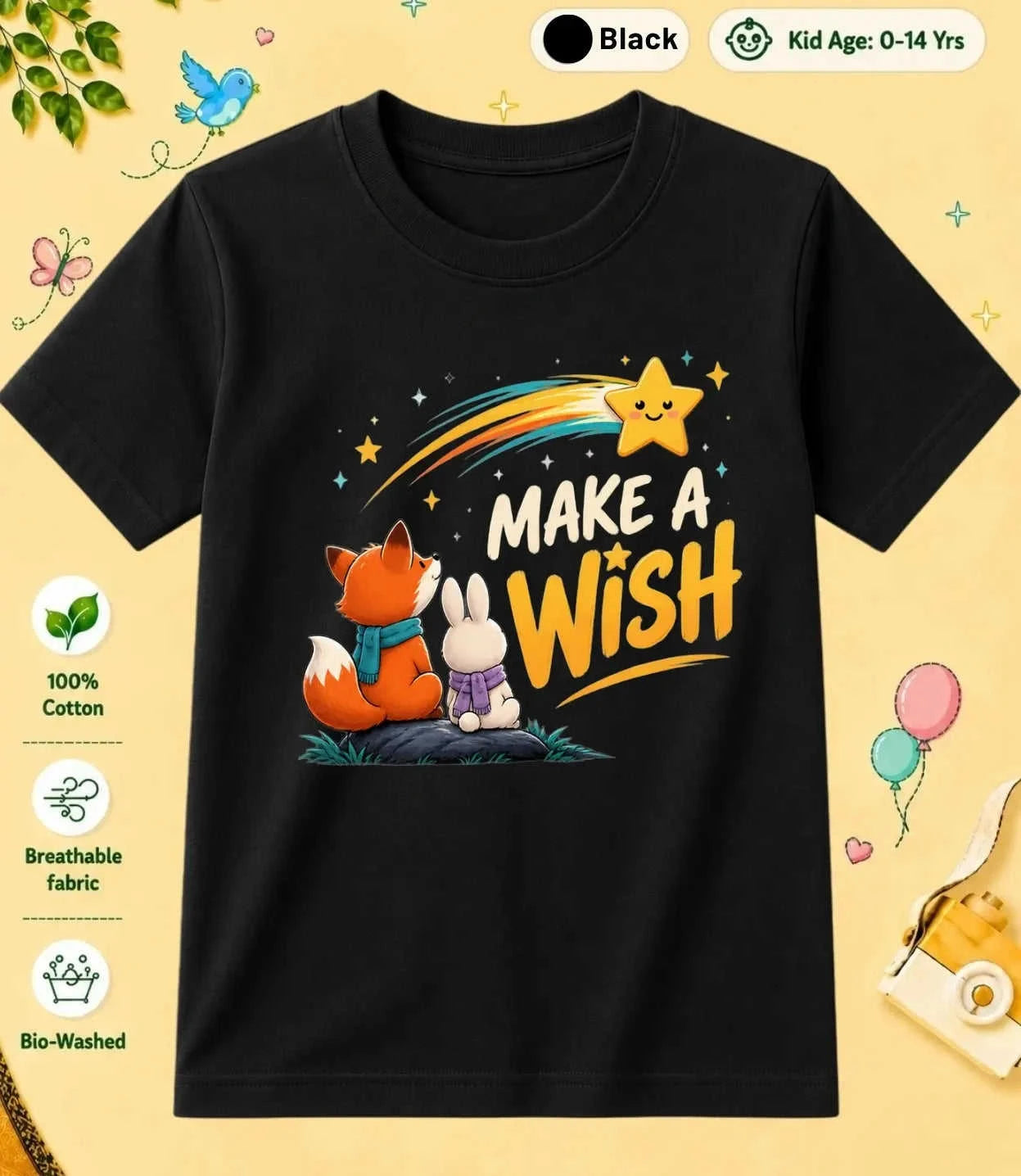 24 August Special Day Kid Cotton Tee Swiftsoul