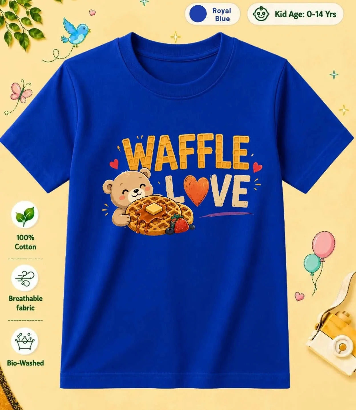 24 August Special Day Kid Cotton Tee Swiftsoul