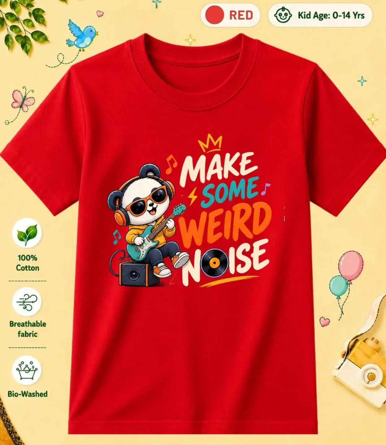 24 August Special Day Kid Cotton Tee Swiftsoul
