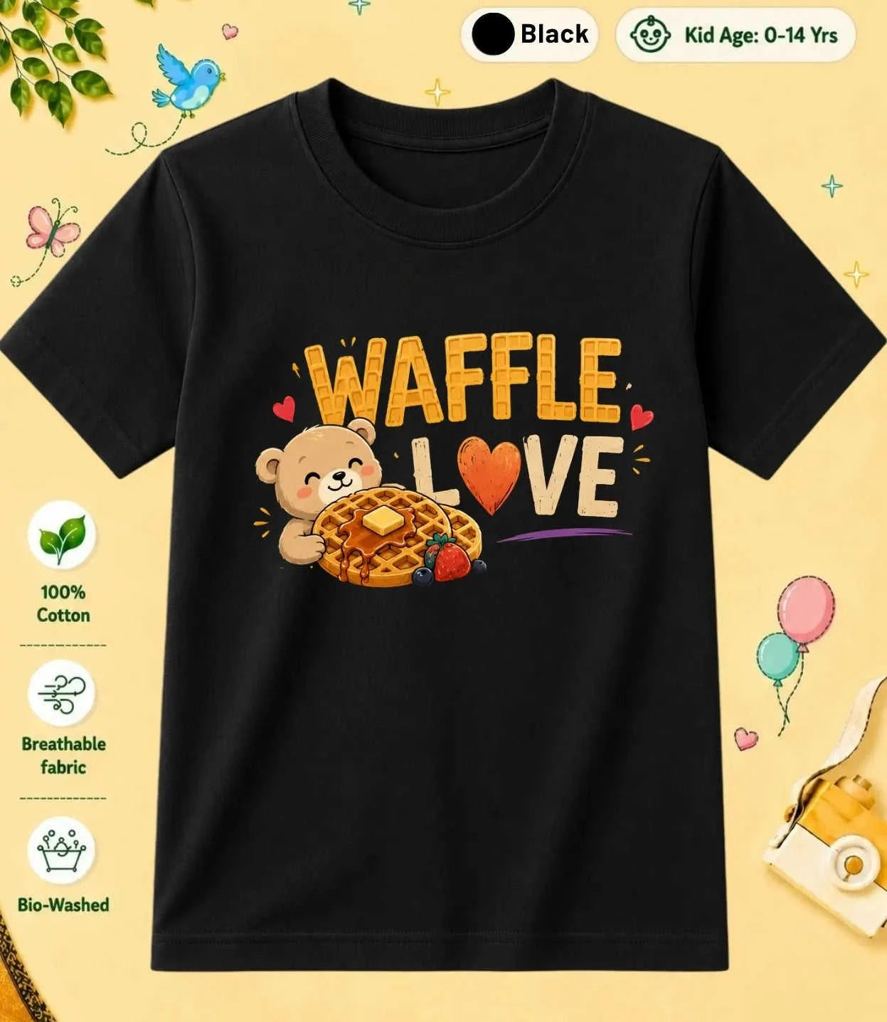 24 August Special Day Kid Cotton Tee Swiftsoul
