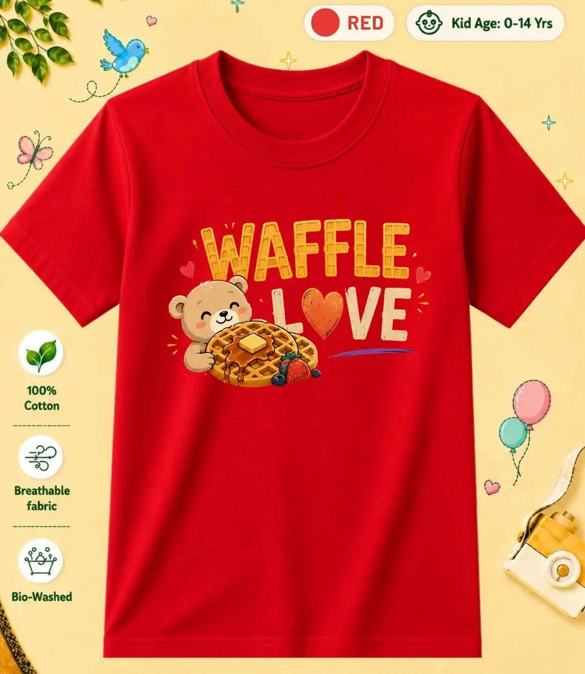 24 August Special Day Kid Cotton Tee Swiftsoul