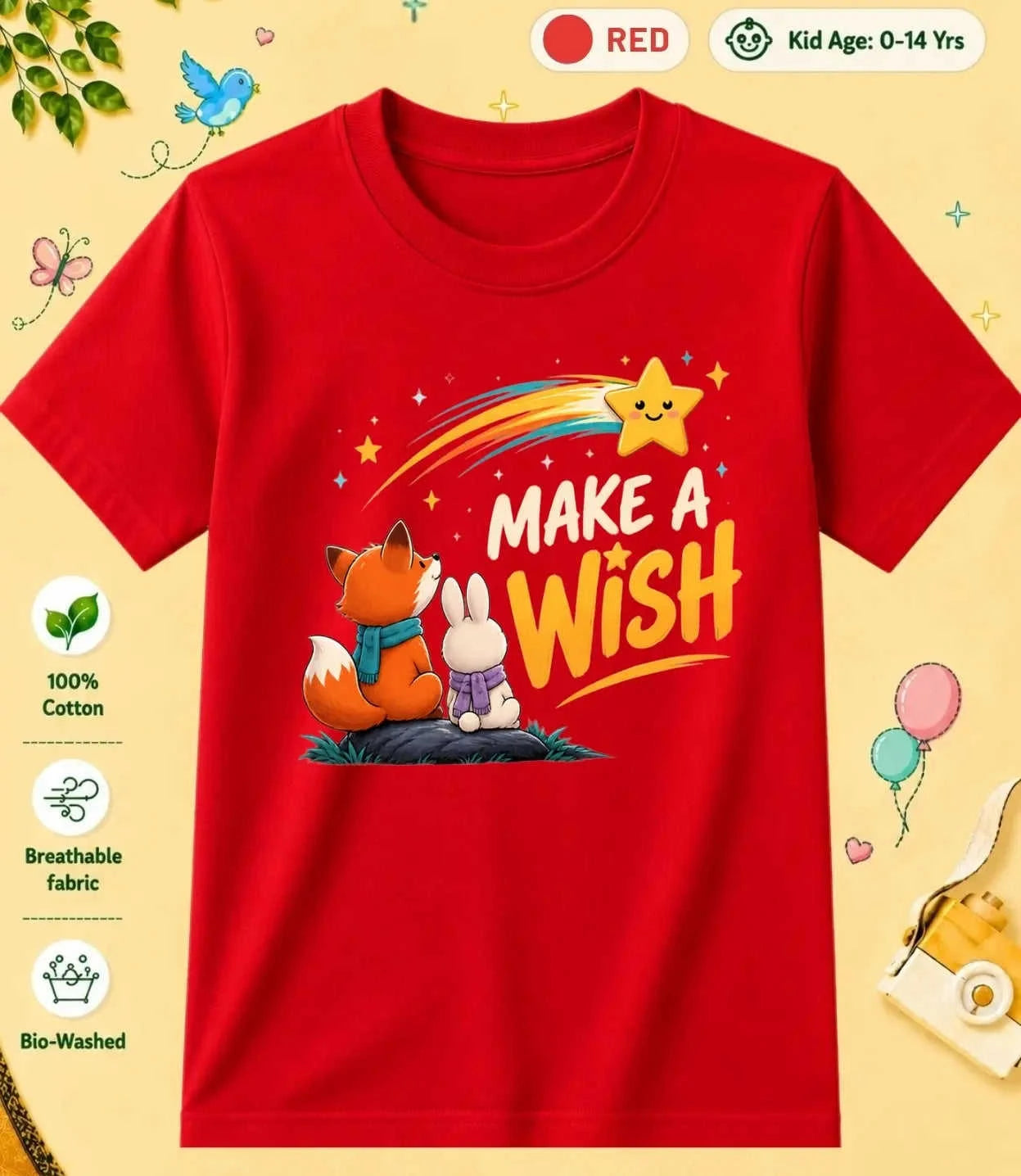 24 August Special Day Kid Cotton Tee Swiftsoul