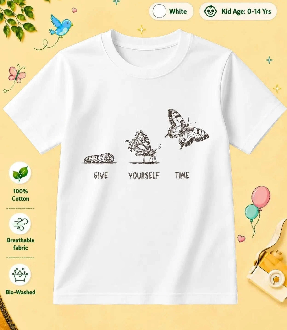 24 November Special Day Kid Cotton Tee Swiftsoul