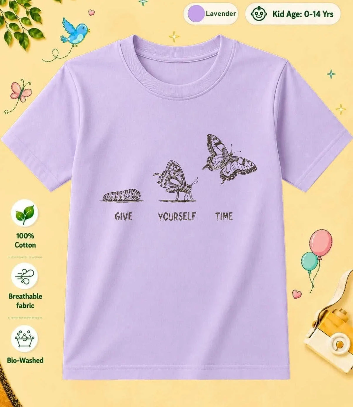 24 November Special Day Kid Cotton Tee Swiftsoul