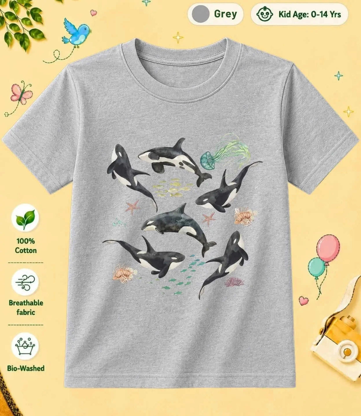 24 November Special Day Kid Cotton Tee Swiftsoul