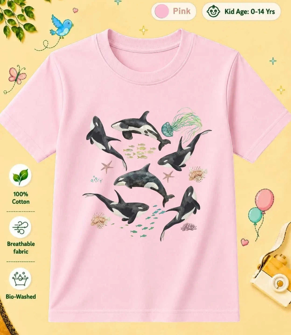 24 November Special Day Kid Cotton Tee Swiftsoul