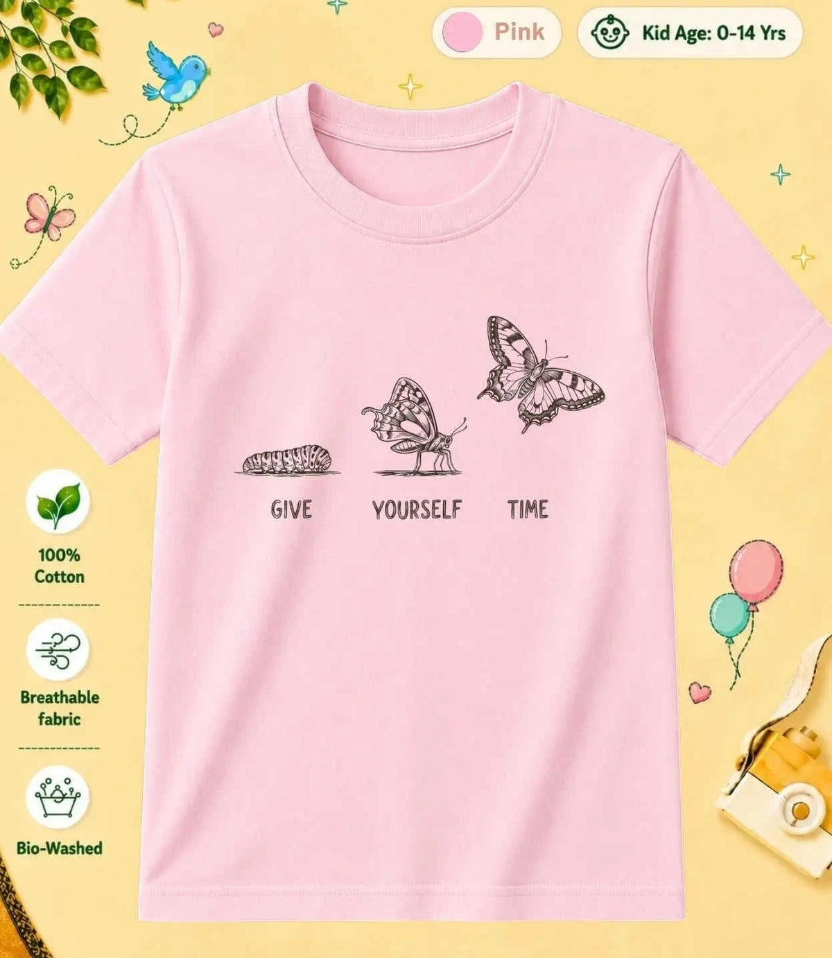 24 November Special Day Kid Cotton Tee Swiftsoul