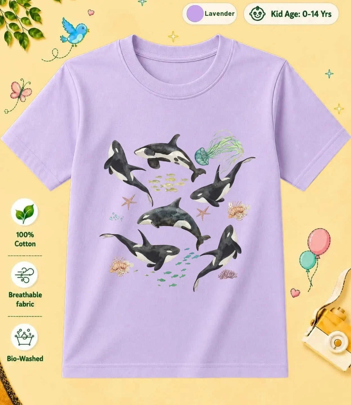 24 November Special Day Kid Cotton Tee Swiftsoul