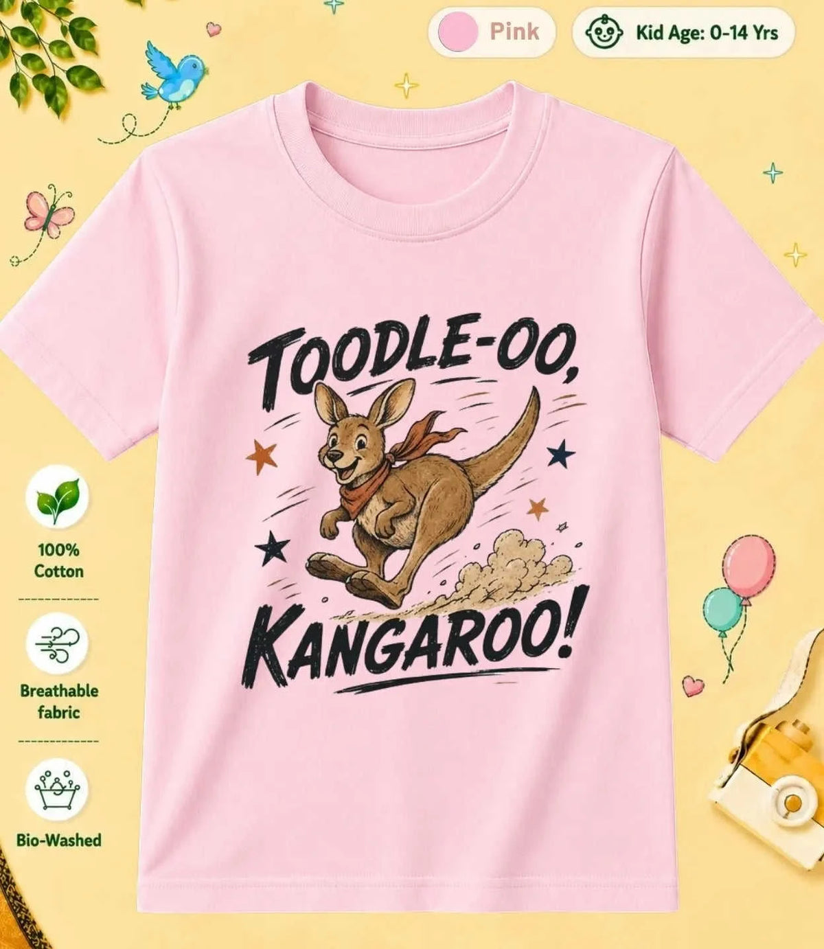 24 October Special Day Kid Cotton Tee Swiftsoul