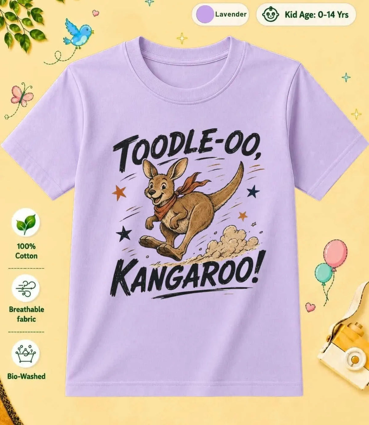 24 October Special Day Kid Cotton Tee Swiftsoul