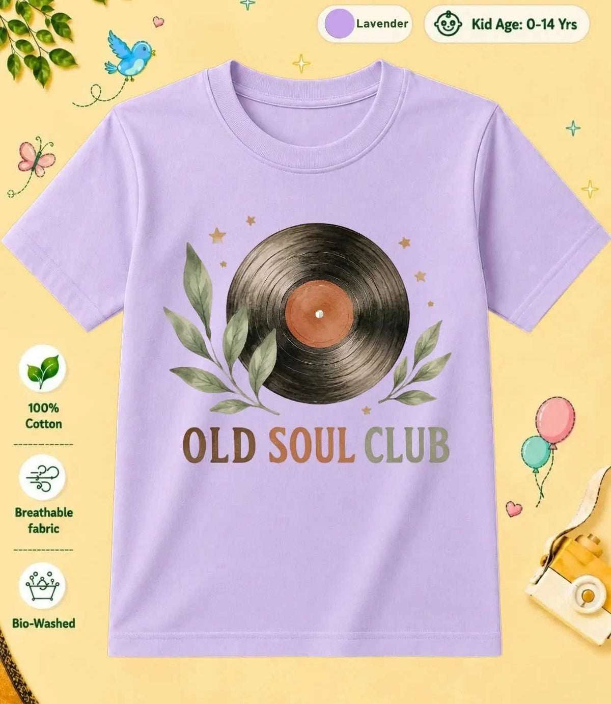 24 October Special Day Kid Cotton Tee Swiftsoul