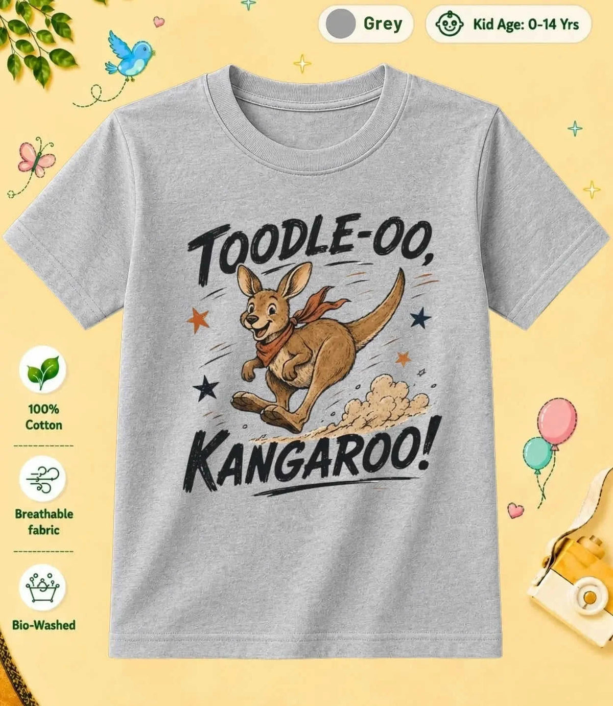 24 October Special Day Kid Cotton Tee Swiftsoul