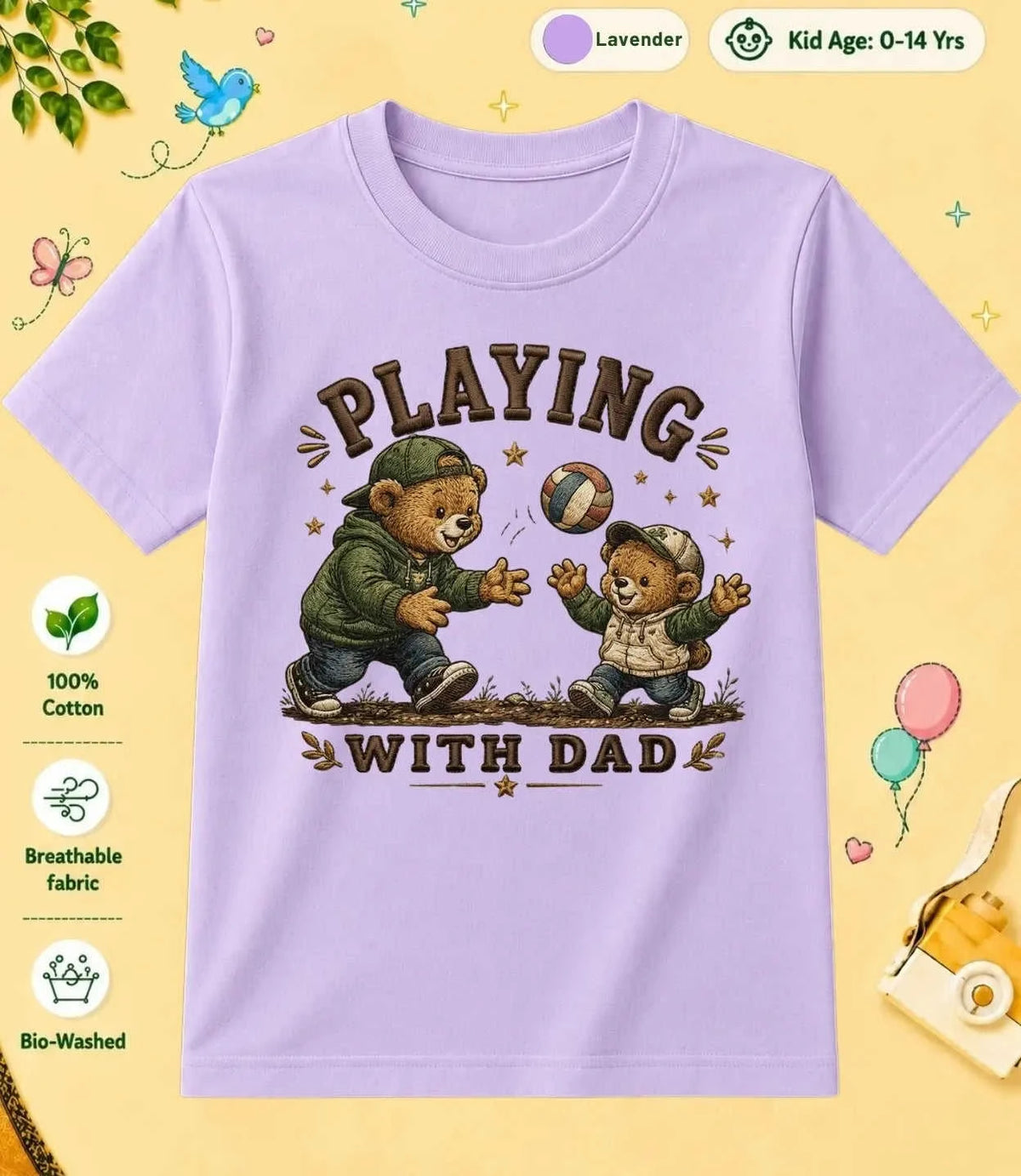 25 November Special Day Kid Cotton Tee Swiftsoul