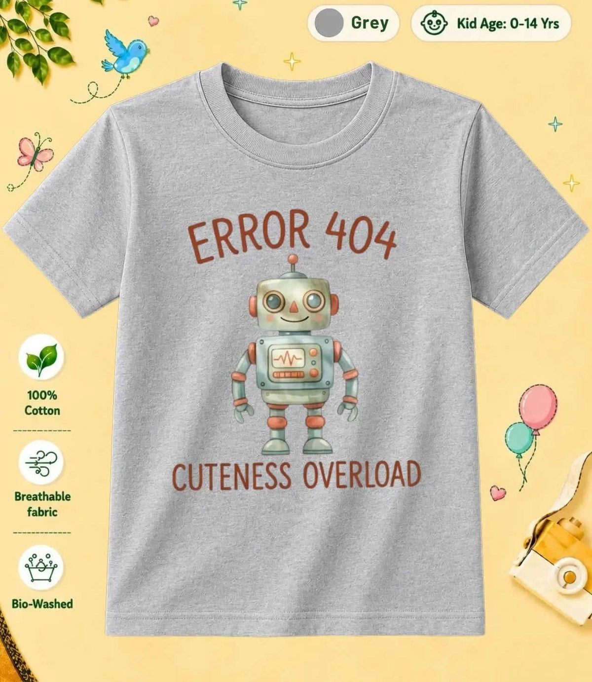 25 October Special Day Kid Cotton Tee Swiftsoul