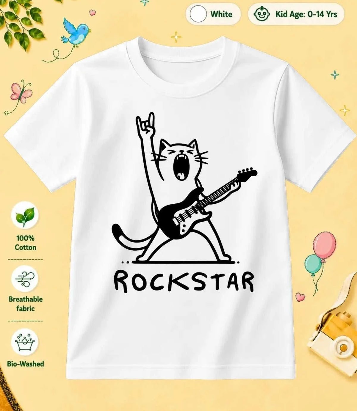 25 October Special Day Kid Cotton Tee Swiftsoul