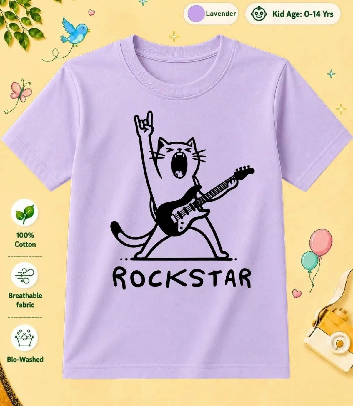 25 October Special Day Kid Cotton Tee Swiftsoul