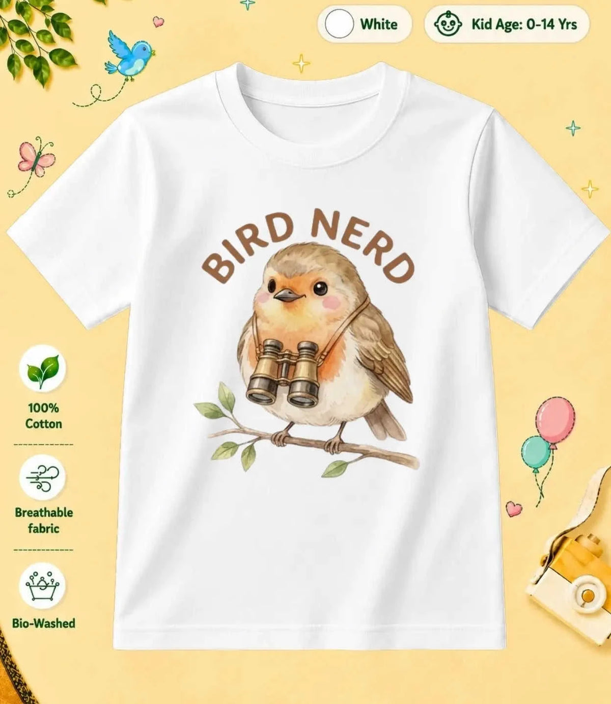 25 October Special Day Kid Cotton Tee Swiftsoul