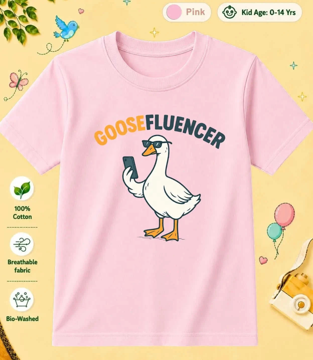 26 August Special Day Kid Cotton Tee Swiftsoul