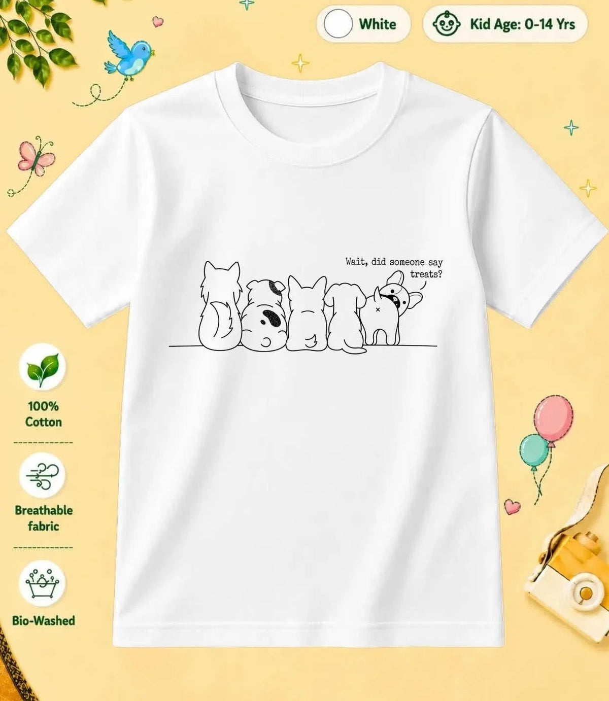26 August Special Day Kid Cotton Tee Swiftsoul