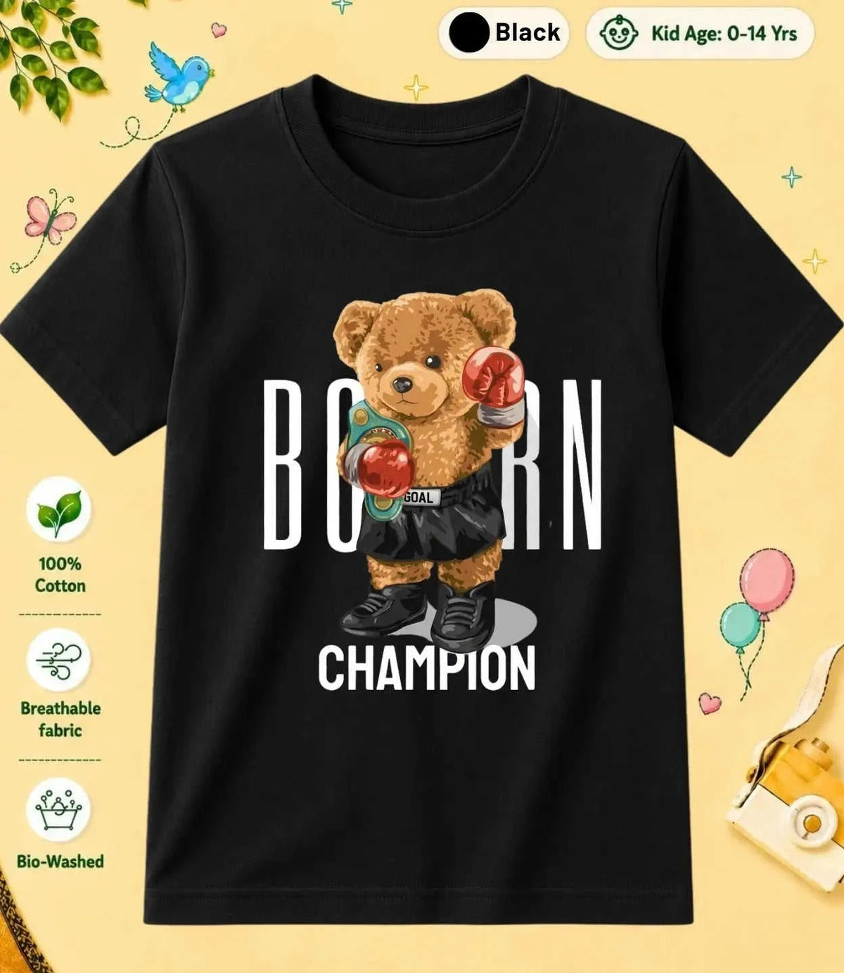 26 December Special Day Kid Cotton Tee Swiftsoul
