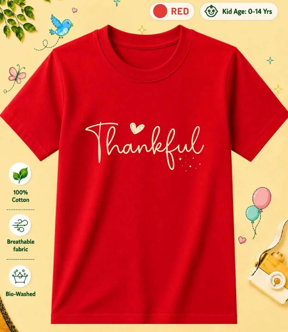 26 December Special Day Kid Cotton Tee Swiftsoul