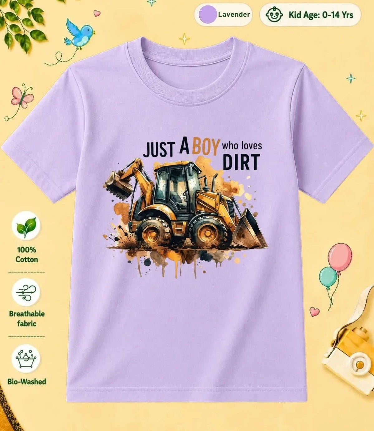 26 November Special Day Kid Cotton Tee Swiftsoul