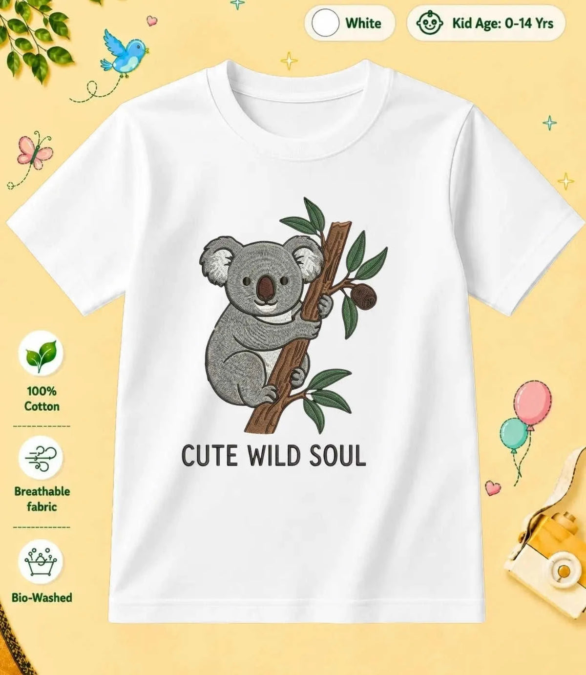 26 November Special Day Kid Cotton Tee Swiftsoul