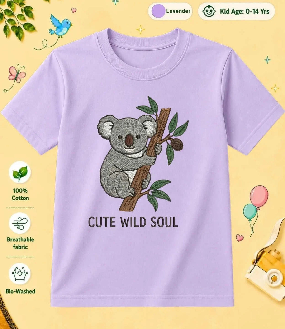 26 November Special Day Kid Cotton Tee Swiftsoul