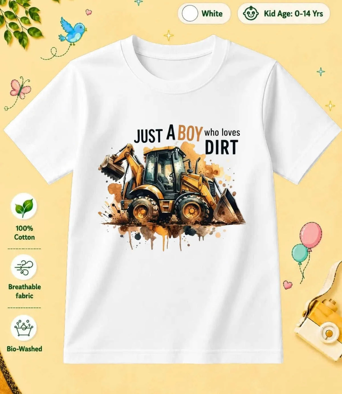 26 November Special Day Kid Cotton Tee Swiftsoul