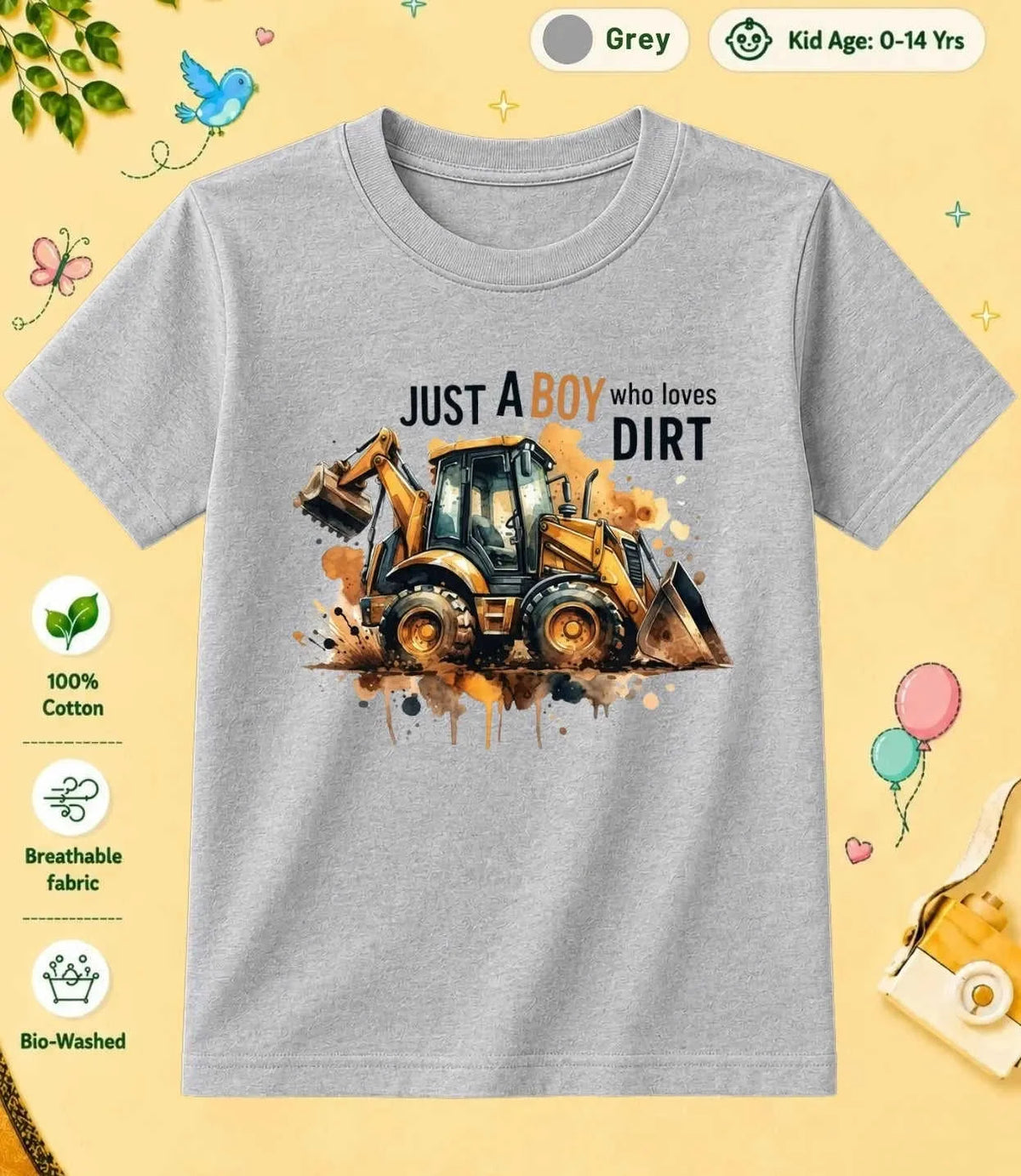 26 November Special Day Kid Cotton Tee Swiftsoul