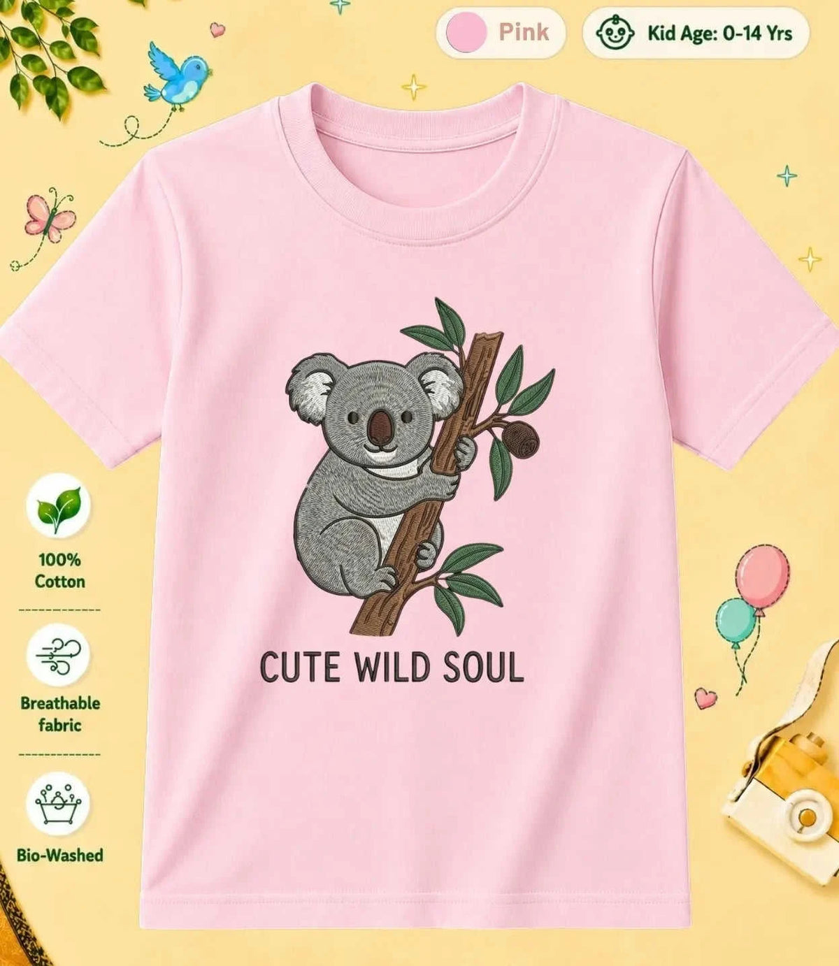 26 November Special Day Kid Cotton Tee Swiftsoul