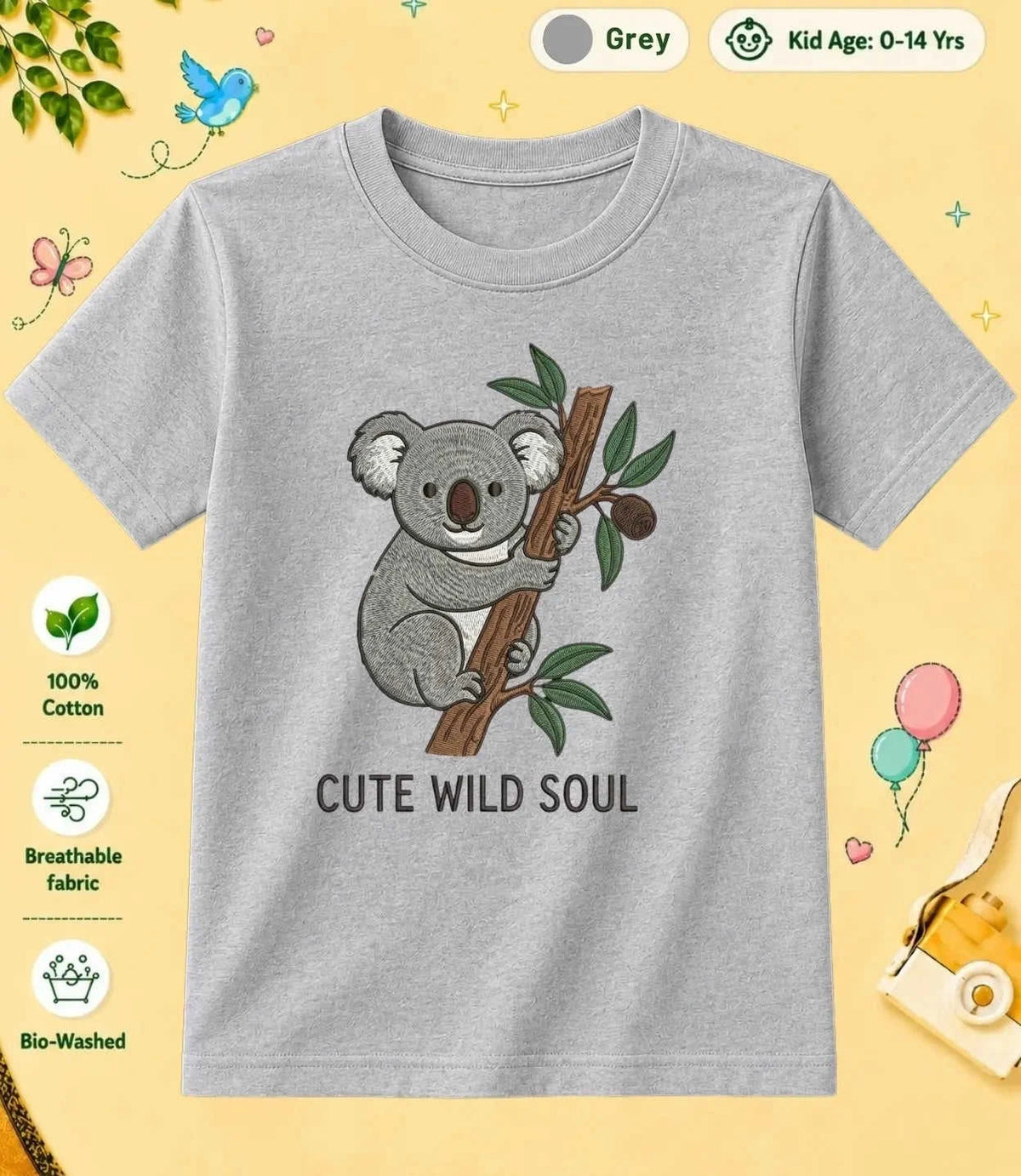 26 November Special Day Kid Cotton Tee Swiftsoul
