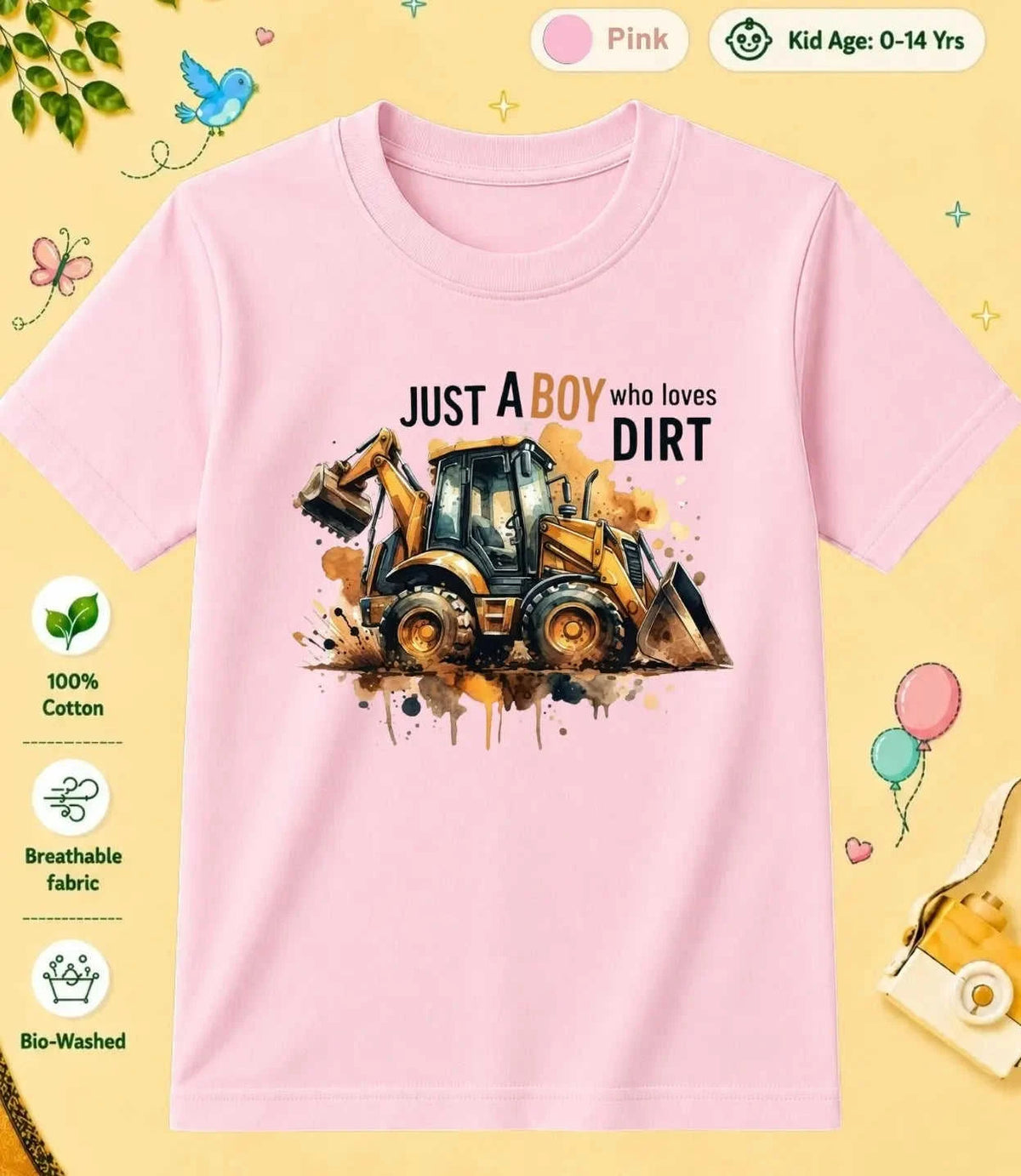 26 November Special Day Kid Cotton Tee Swiftsoul